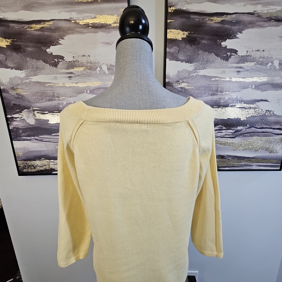Jeanne Pierre Yellow Sweater - Picture 3 of 6